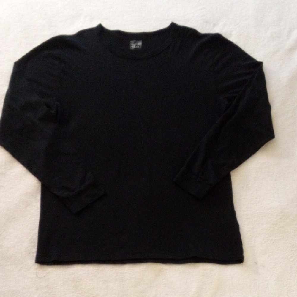 Men's Black Long Sleeve Shirt
